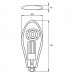 Вуличний світлодіодний світильник EUROLAMP COB 30W 6000K
