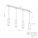 Подвесной светильник TK Lighting 4367 Elit Black