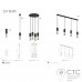 Подвесной светильник TK Lighting 4367 Elit Black