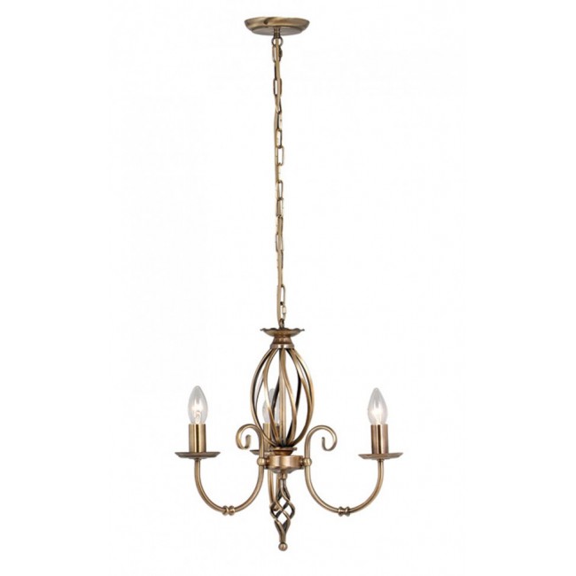 Люстра подвесная ELSTEAD ART3 AGD BRASS
