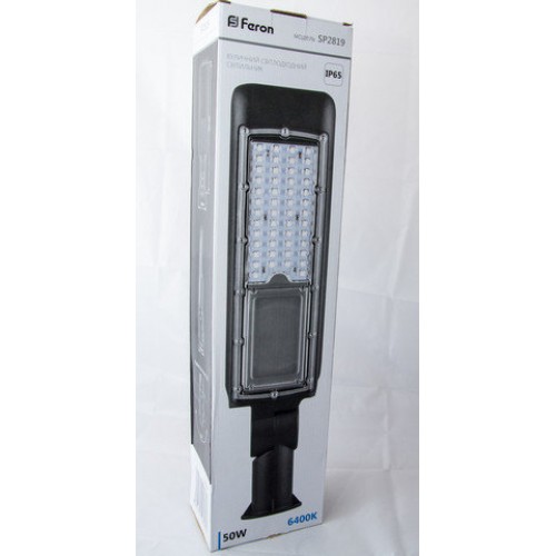 Уличный светодиодный светильник Feron SP2819 50W - фото 3