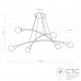 Люстра TK Lighting 2726 Helix