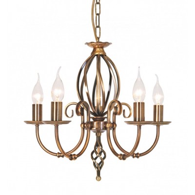 Люстра підвісна ELSTEAD ART5 AGD BRASS