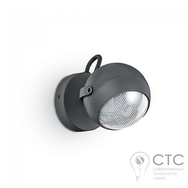 Уличный спот Ideal Lux Zenith AP1 Antracite (108353) 
