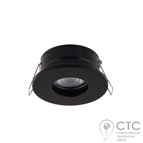 Точечный светильник Nowodvorski 8376 Golf Black - фото 1