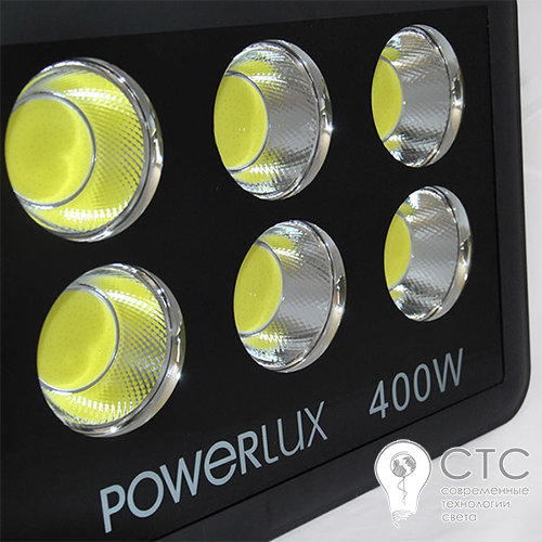 Світлодіодний прожектор Powerlux 10069 400W 6500K - фото 3
