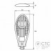 Вуличний світлодіодний світильник EUROLAMP COB 30W 6000K з відбивачем