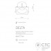 Точковий світильник Nowodvorski 8368 Delta White