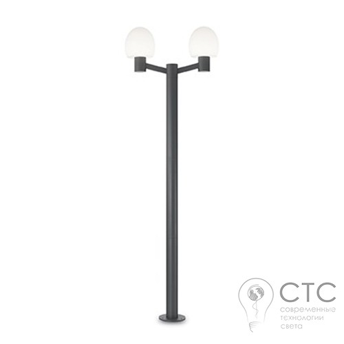 Фонарный столб Ideal Lux Concerto PT2 Grigio (147222) - фото 1