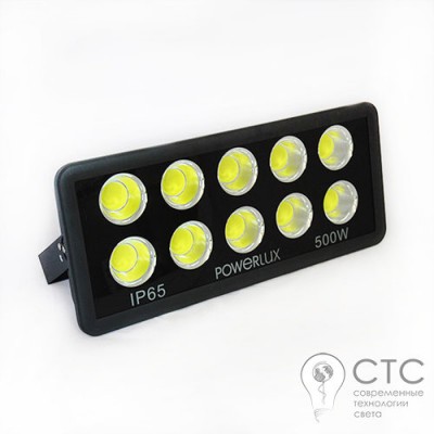 Светодиодный прожектор Powerlux 10076 500W 6500K 