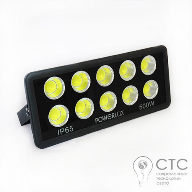 Светодиодный прожектор Powerlux 10076 500W 6500K 