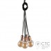 Подвесной светильник Nowodvorski 9746 Cable Black-Cooper