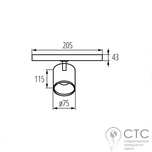 Трековый светильник Kanlux 33132 Acord ATL1 18W-940-S6-W - фото 4