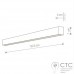 Настенный светильник Nowodvorski 9615 Straight Wall LED Silver L