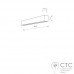 Настінний світильник Nowodvorski 7568 Straight Wall Led White S