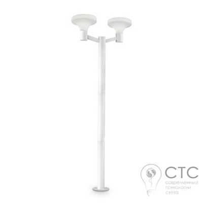 Фонарный столб Ideal Lux Sound PT2 Bianco (146867) 