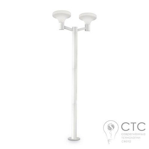 Фонарный столб Ideal Lux Sound PT2 Bianco (146867)  - фото 1