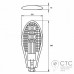Вуличний світлодіодний світильник EUROLAMP COB 100W 6000K з відбивачем