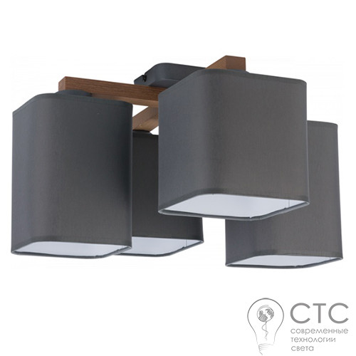 Люстра TK Lighting 4166 Tora Gray - фото 1