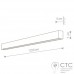 Настенный светильник Nowodvorski 9616 Straight Wall LED Graphite L