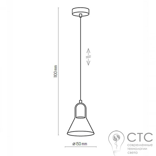 Подвесной светильник TK Lighting 2395 Vichy - фото 2