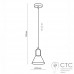 Подвесной светильник TK Lighting 2395 Vichy