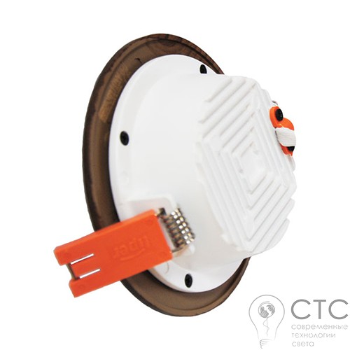 Світлодіодний світильник LIPER Венге 10W 4000K коло - фото 3