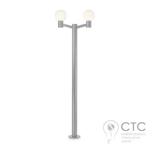 Фонарный столб Ideal Lux Symphony PT2 Grigio (146980)  - фото 1