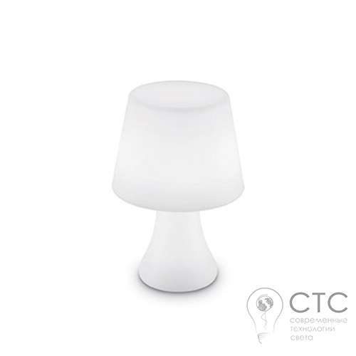 Ґрунтовий світильник Ideal Lux Live PT1 Bianco (138886) - фото 1