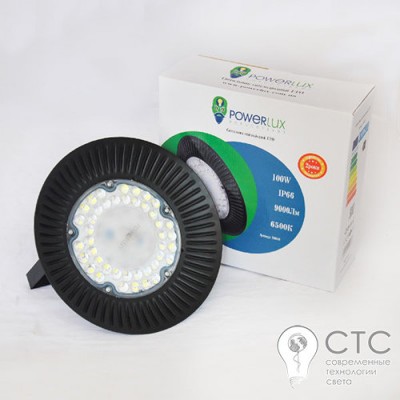 Світильник промисловий Powerlux UFO 10038 100W 6500К