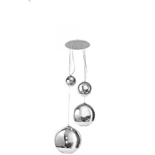 Подвесной светильник Azzardo AZ2531 Silver Ball 4