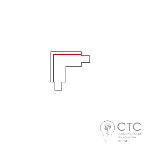 Кутовий конектор Nowodvorski 8683 Track CTLS Power L Connector (LR) - фото 3