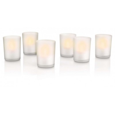 LED набор 6х свеча  Настольный светильник PHILIPS 69126/60/PH