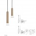 Подвесной светильник Nowodvorski 8800 Eye Brass L