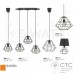 Підвісний світильник TK Lighting 1995 Diamond
