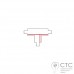 Т-соединение 3 фазы Nowodvorski 8240 Track CTLS Recessed Power T Connector Left 2 (T-L2)