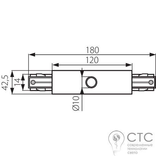 Прямое соединение 3 фазы Kanlux 22585 Tear PR-I-WH - фото 2