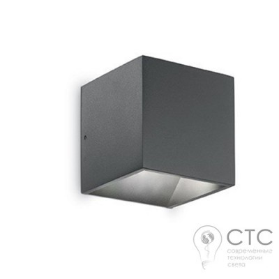 Настінний світильник Ideal Lux Rubik AP1 Antracite (149738)
