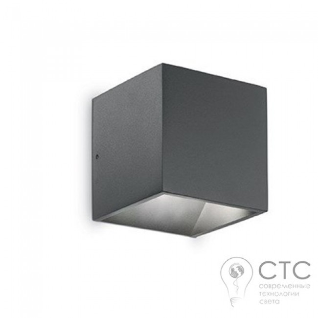 Настенный светильник Ideal Lux Rubik AP1 Antracite (149738) 