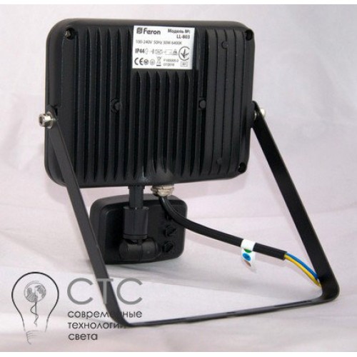 Светодиодный прожектор с датчиком движения Feron LL-803 30W  - фото 5