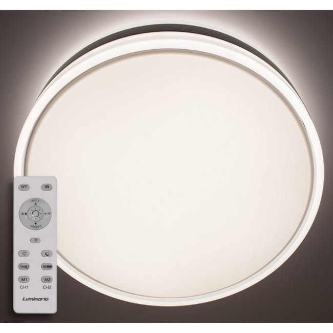 Светодиодный светильник LUMINARIA BALANCE DOUBLE WHITE/SILVER 95W