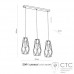Подвесной светильник TK Lighting 2549 Lugo Black