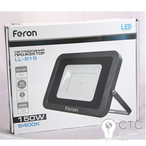 Светодиодный прожектор Feron LL-815 150W 6400K - фото 1