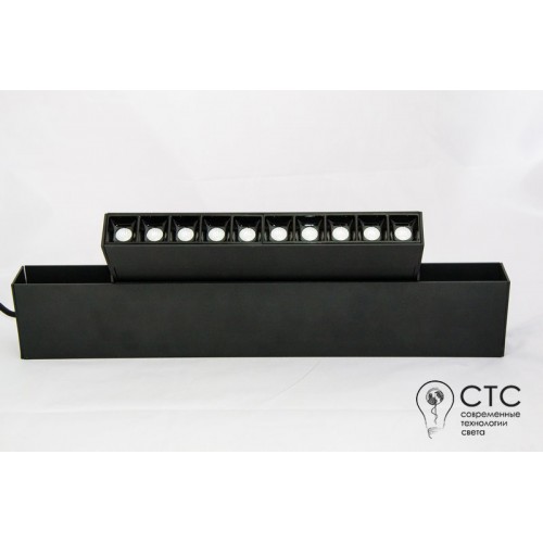 Лінійний світлодіодний світильник на магнітну шину TWIST DOT 15W - фото 3