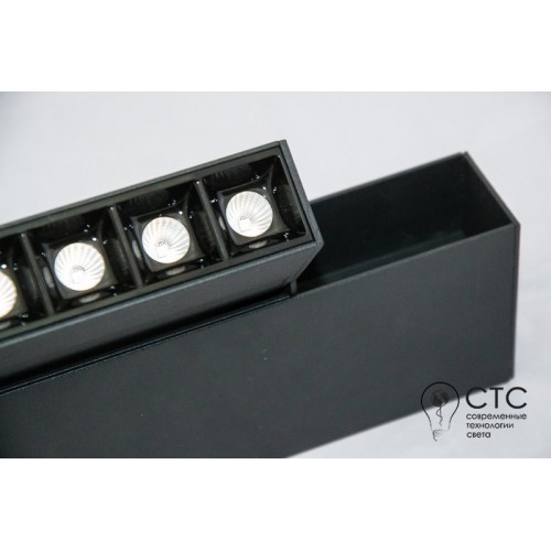 Лінійний світлодіодний світильник на магнітну шину TWIST DOT 15W - фото 4