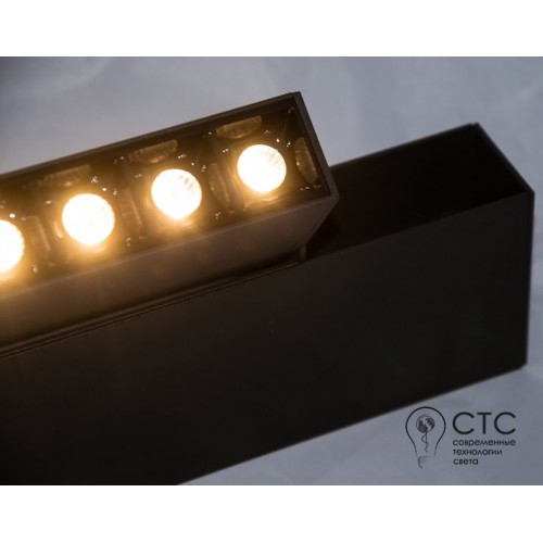 Лінійний світлодіодний світильник на магнітну шину TWIST DOT 15W - фото 7