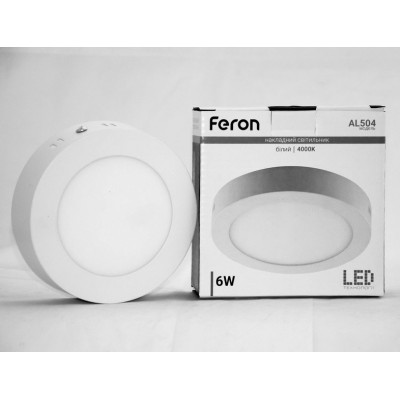 Светодиодный светильник Feron AL504 6W 4000K