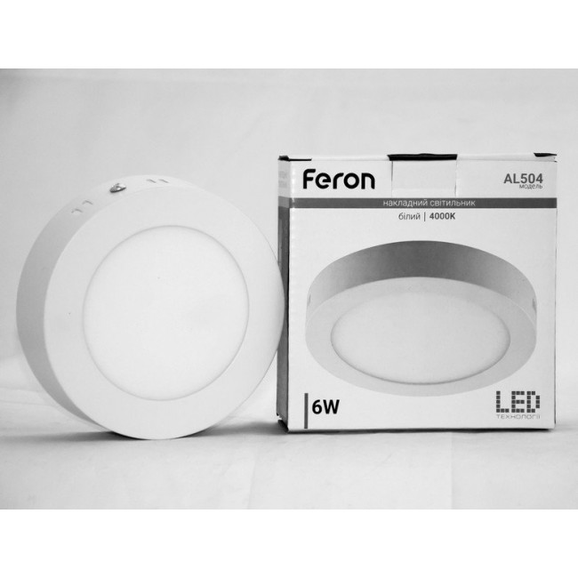 Світлодіодний світильник Feron AL504 6W 4000K