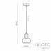 Підвісний світильник TK Lighting 2394 Vichy