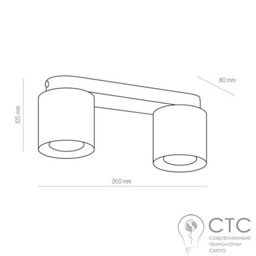 Люстра TK Lighting 3411 Vico Black - фото 2